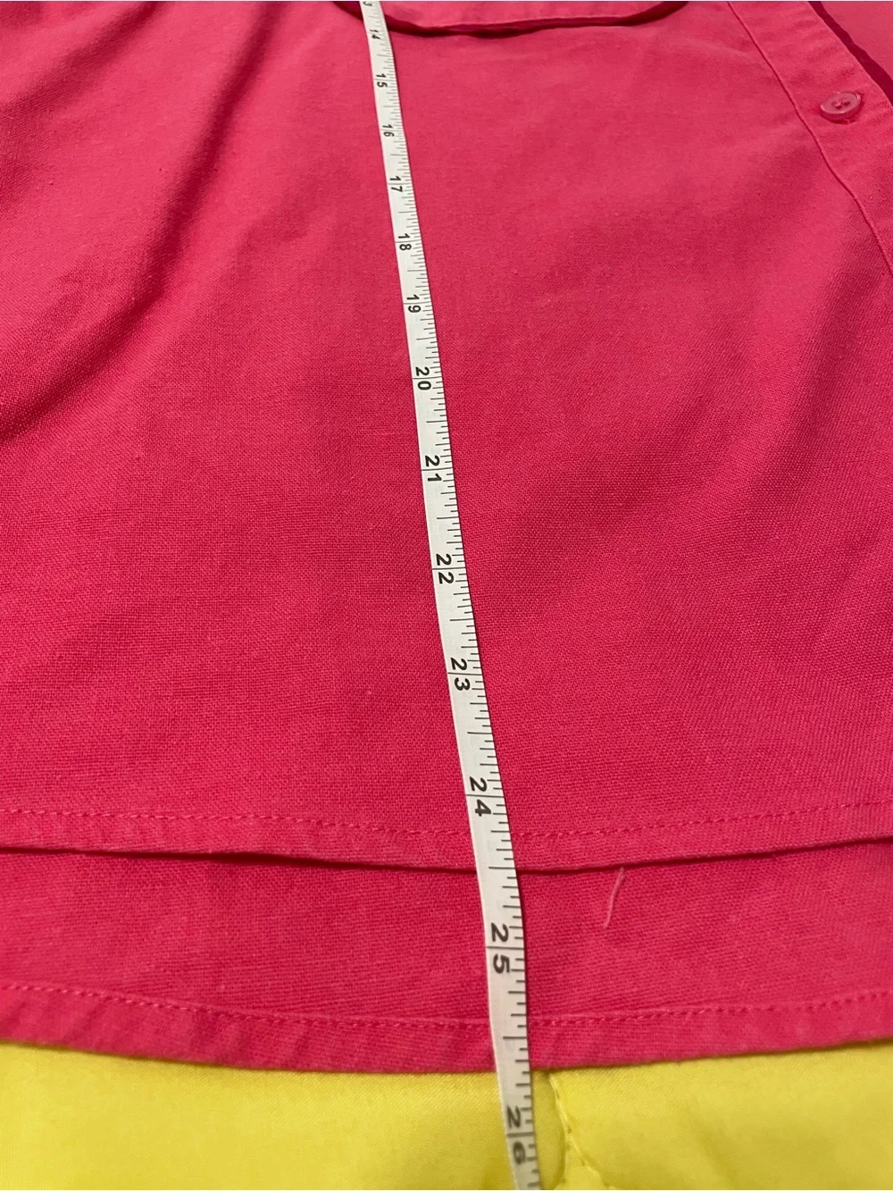 Commense Hot Pink Button-Up Shirt & High-Rise Shorts Set - Picture 8 of 8